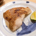 のどぐろの塩焼き