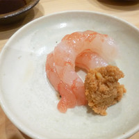 鮨 十兵衛 - 甘エビと甘エビの味噌
