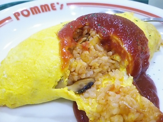 閉店 ポム ド テール アリオ倉敷店 Pomme De Terre 倉敷 オムライス 食べログ