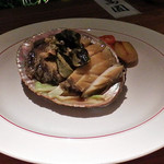 旅館 阿しか里 - 鮑ステーキ