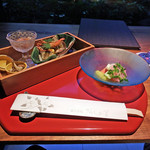 旬彩＆先付け＆グラスワイン