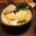 Shikino Aji Chanko Setona - 鍋の野菜３人前_2016年12月