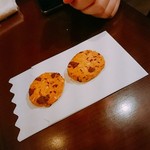 Bar plus Sweets Two Rings - お通しクッキー