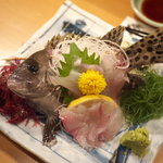 Ryoushidensetsuasamaru - 活こしょう鯛の姿造り