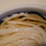 手打うどん 長谷沼 - 綺麗なうどん