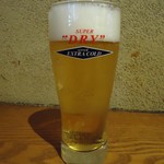 おかだ - 何はともあれ、まずはビール