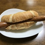 どんぐり - 【2016年12月】あらびき塩パン＠172円(込)、包装を開けてみた。