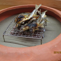 松川 - 鮎の炭火焼き