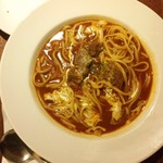 ナポリの食卓 - じっくり煮込んだビーフシチューの生パスタ