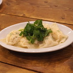 大衆ビストロ ジル - 海老とクレソンのビストロ餃子 アンチョビバター風味