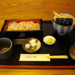 しこう庵 - 小天丼セット（セイロそば)