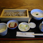 しこう庵 - とろろ御飯セット（１０割セイロそば）