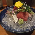 梨門邸 - さしみ盛り合わせ