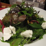 ラ・ブーシェリー・デュ・ブッパ - ベビーリーフと山芋のフロマージュのサラダ（10.11月）
