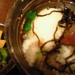 串揚げひょうたん - コースのお茶漬け