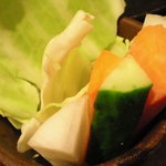 串揚げひょうたん - 野菜スティック