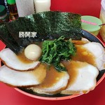Yokohama Ie Keira-Men Kachi Dokiya - チャーシュー麺大盛り➕トッピングチャーシュー➕海苔➕玉子