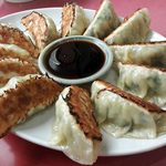 一力食堂 - ギョウザ…550円(二人前)