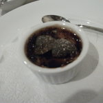 ル･クール - オードブル／フォアグラのフラン、トリュフソース