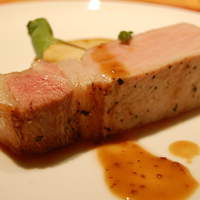 きたうら善漁。 - とっても美味しいお肉でした～。これ豚肉なんですよ～！！
