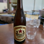大菊 - 瓶ビールはサッポロラガー