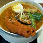 Ajian Dainingu Beirifu - 「シークケバブスープカレー」1,200円