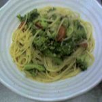 トラットリア ヒロ - ブロッコリーと菜の花のスパゲティ