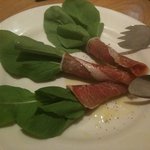 トラットリア　リアナ - ルッコラの生ハム巻（3P）（480円）