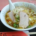 亀福食堂 - 2016年12月　ラーメン大盛り