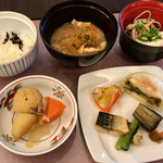 HARMONIE BIEN - 朝食(外来¥2,200) 和食盛り付け例