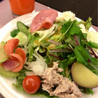 アルモニービアン - 朝食(外来¥2,200) サラダ盛り付け例