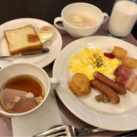 アルモニービアン - 朝食(外来¥2,200) 洋食盛り付け例