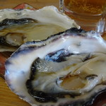 魚福 - 生牡蠣(2個480円)