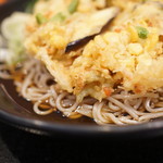 うどん 矢萩 - 夏野菜のかき揚げそば　