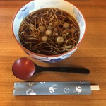 一休庵 - 深大寺かけそば @750円