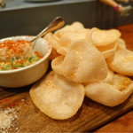 Ata - 2016/12_蟹のワカモレとえびせん