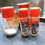 庚申酒場 - 卓上のお供