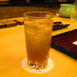 山玄茶 - 梅酒ソーダ割り