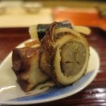 山玄茶 - 穴子の八幡巻き、蛸の柔らか煮、数の子、くわいの松風、なます
