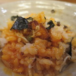 山玄茶 - スペシャルカルボナーラ混ぜて完成