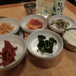 Ye San - 付け出し＆焼酎₩4000