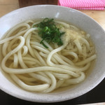 まるいち - かけうどん(*ﾟ∀ﾟ*)200円