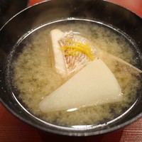 芝濱 - 鯛のあら汁