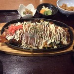 広島お好み焼き&軽食 タイラ - とん平焼き定食:アップ