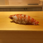 鮨 あらい - （2016年10月）車海老