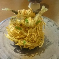 ル スプートニク - 稚鮎の牛蒡フリット