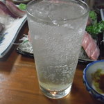 魚がし福ちゃん - レモンサワー