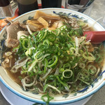 天 - 唐揚げセットのラーメン