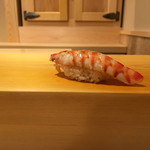 鮨 あらい - （2016年11月）車海老