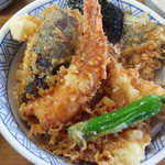 Tempura Tensaku - 天丼　アップ(17-01)